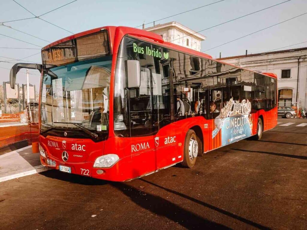 תחבורה ציבורית ברומא - אוטובוס ברומא