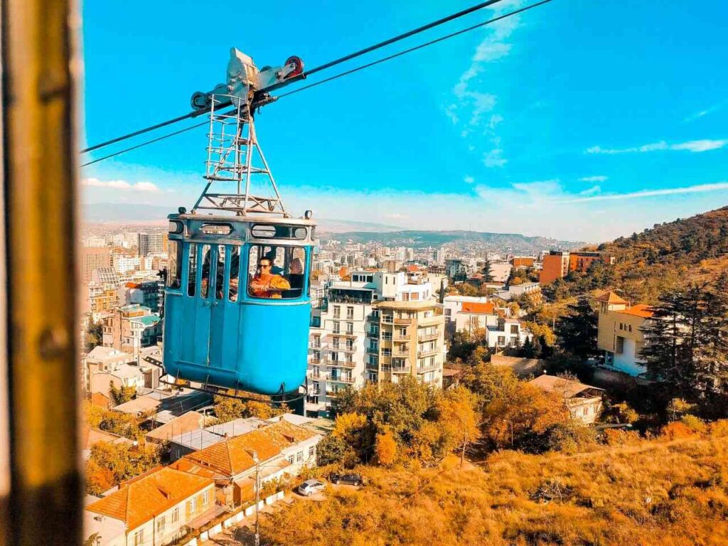 הרכבל מפארק וייק לאגם הצבים